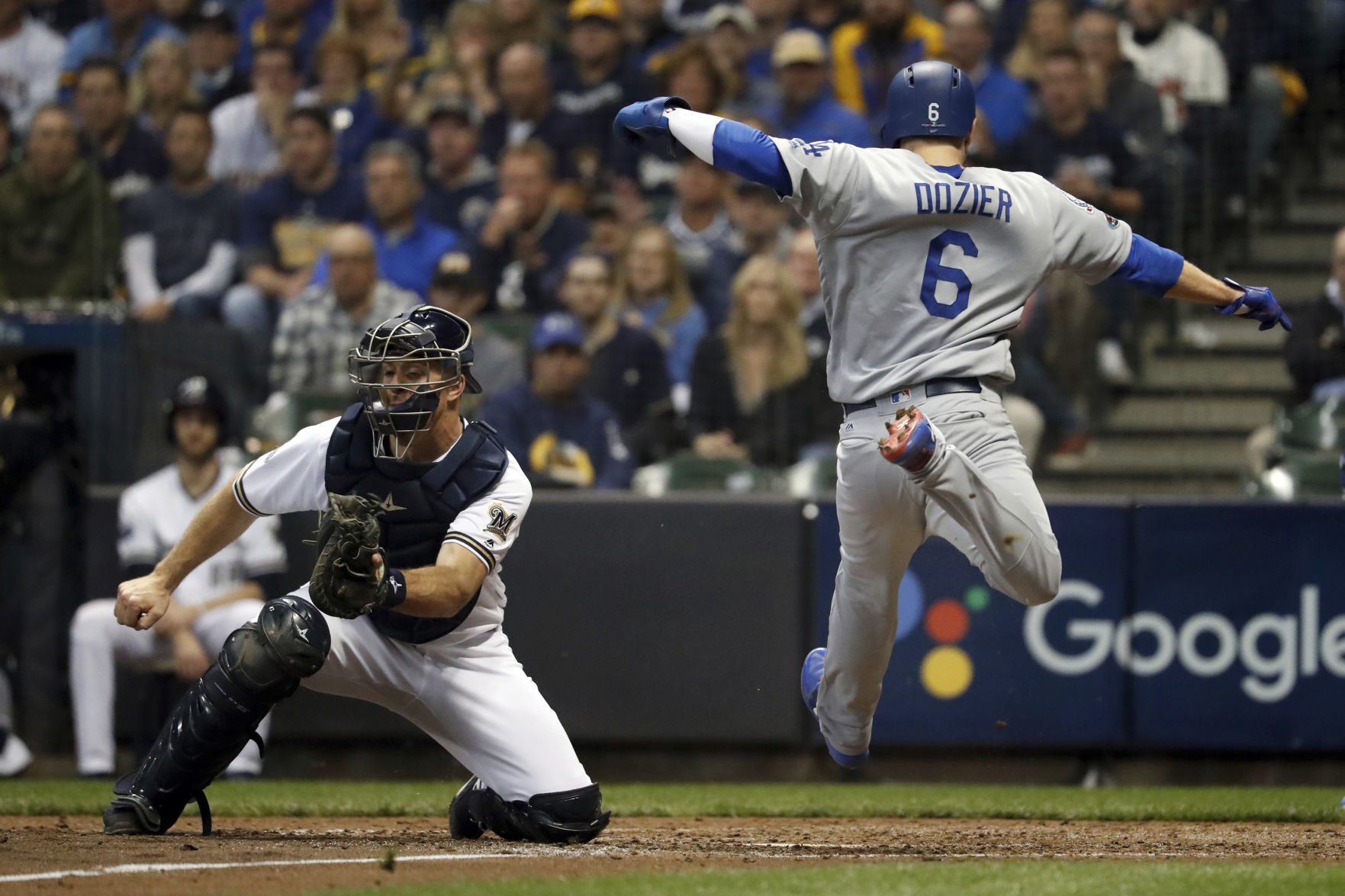 Brewers 7, Dodgers 2